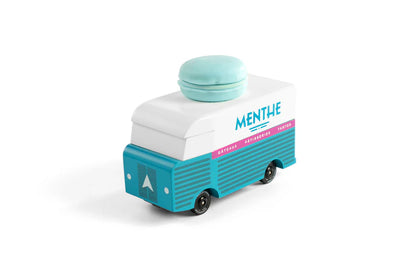 Camionette en Bois Candycar World - Van Macaron Menthe