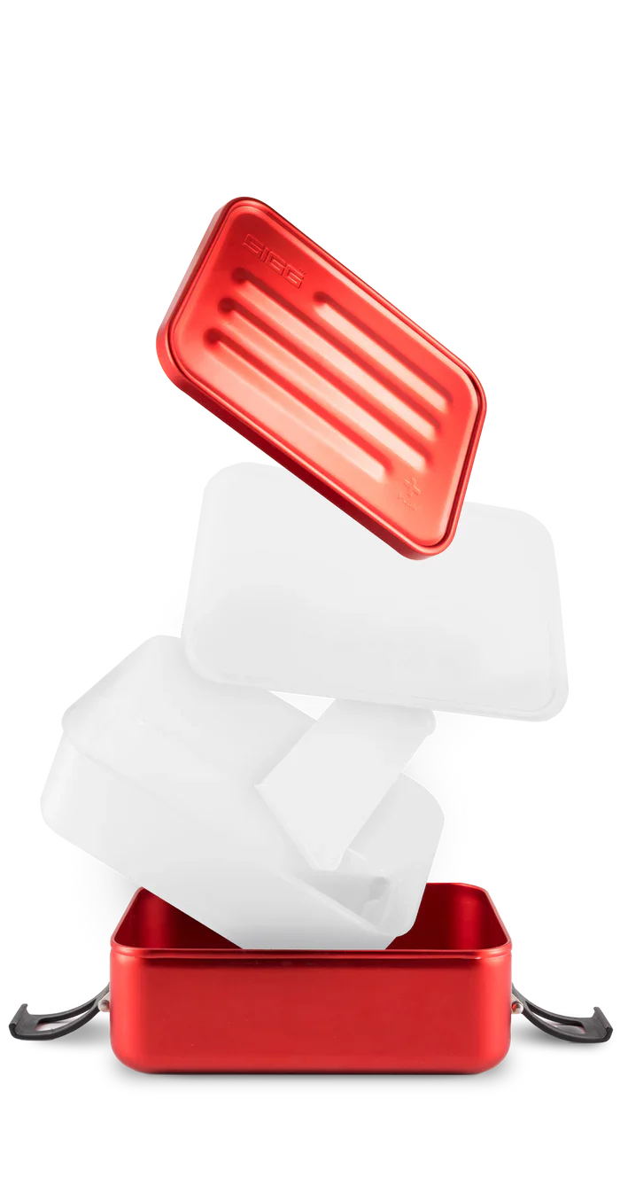 Boîte à lunch Boîte alimentaire en métal Alu