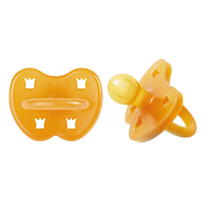 Lot de 2 sucettes rondes – 3 à 36 mois – HEVEA