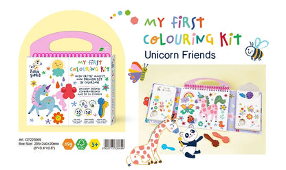 Mon Premier Kit de Coloriage - Amis de la Licorne