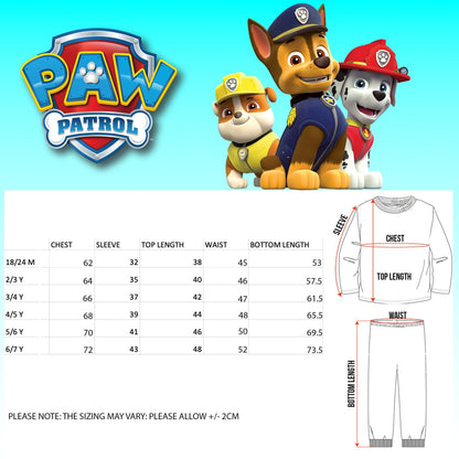 Pat’ Patrouille Pyjama with Letter