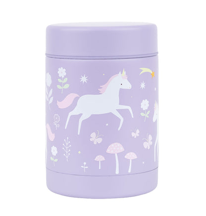 Pot alimentaire isotherme en inox - Unicorn Dreams – A Little Lovely Company
