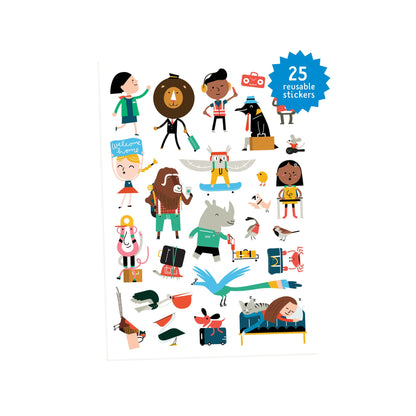 Coloriage Poster Sticker