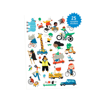Coloriage Poster Sticker