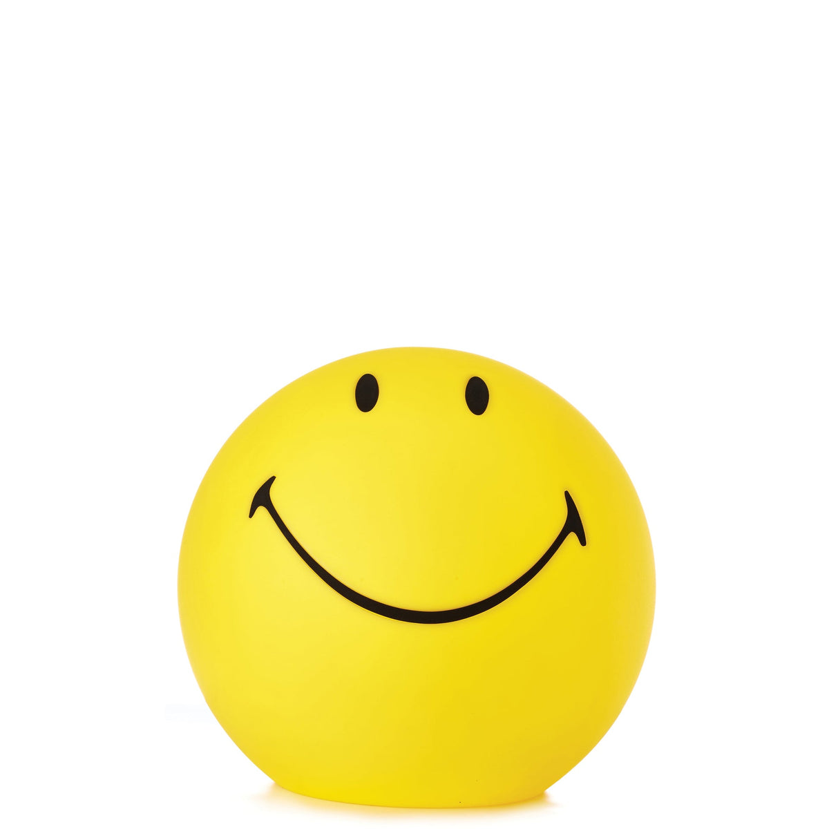 Lampe Smiley XL High Light Mr Maria, vue de face allumée