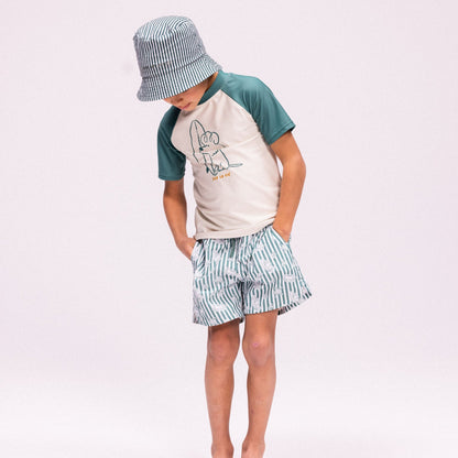 Swim Shorts - Green - Surf Dogs