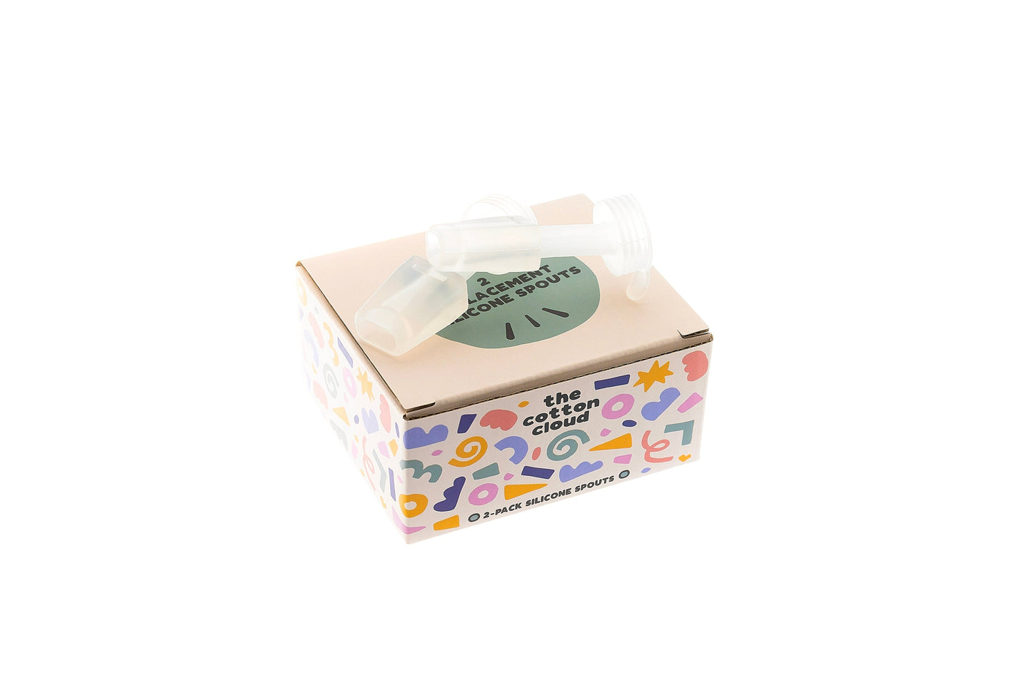 Pailles de rechange en silicone – lot de 2