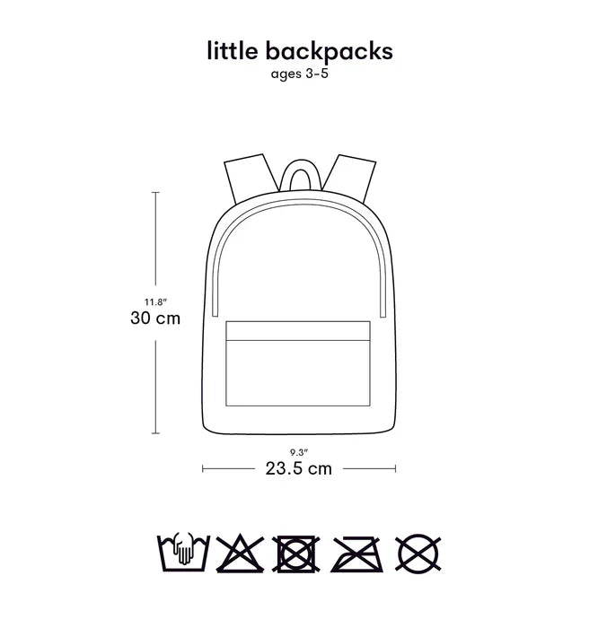 Petit sac à dos enfant - Arc-en-ciel – vue 8 – A Little Lovely Company