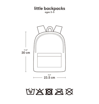 Petit sac à dos enfant - Amis de la forêt – vue 5 – A Little Lovely Company