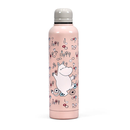 Gourde en métal Moomin - rose 500 ml