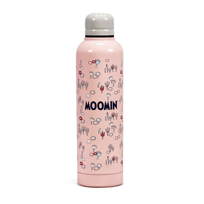 Gourde en métal Moomin - rose 500 ml