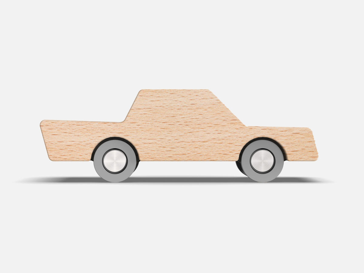 Waytoplay Back and Forth Car Woody - voiture en bois