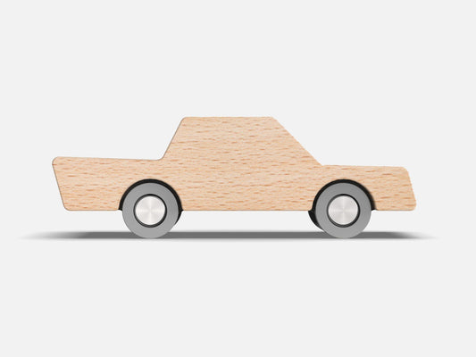 Waytoplay Back and Forth Car Woody - voiture en bois