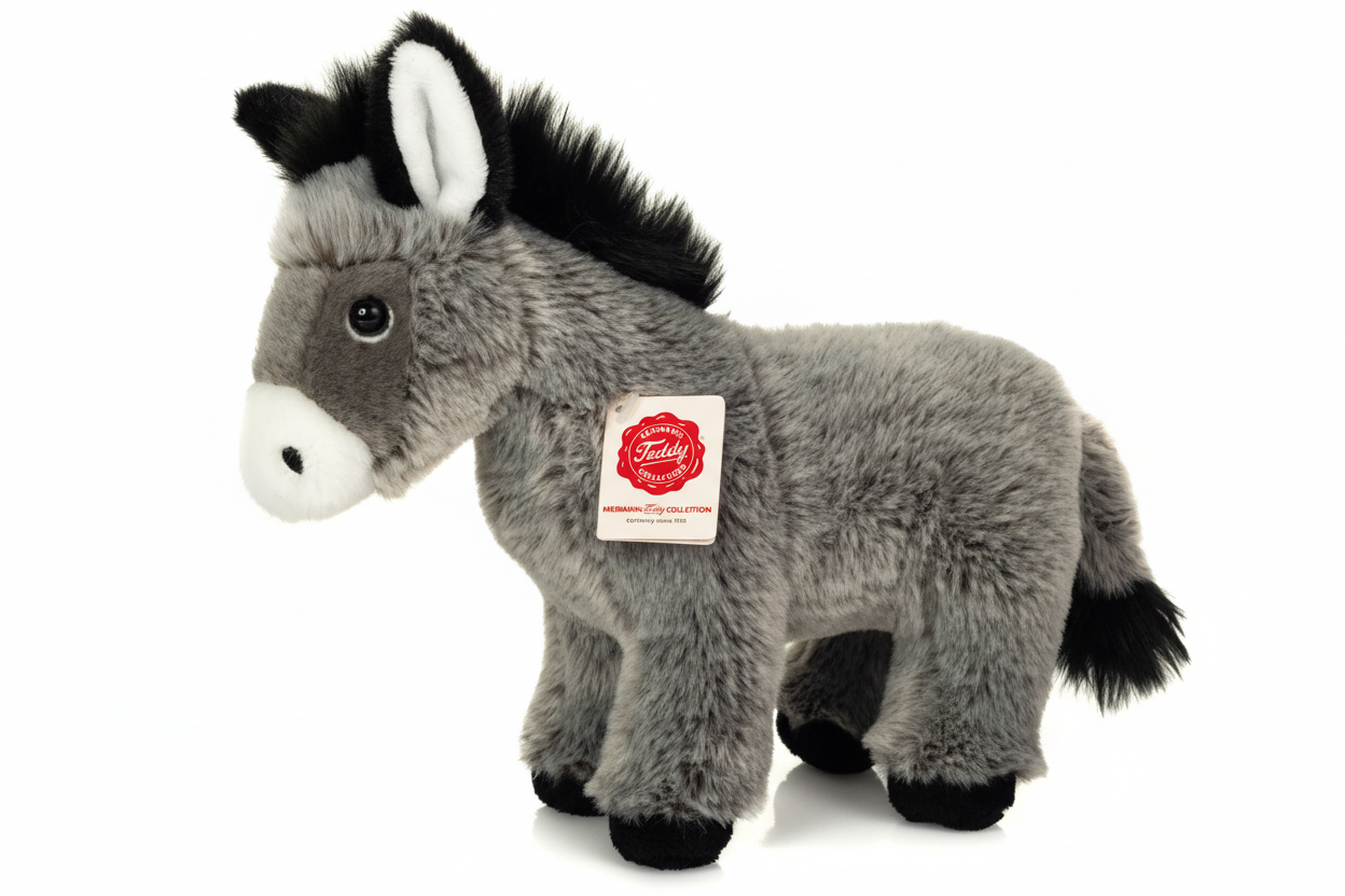 Peluche Âne debout