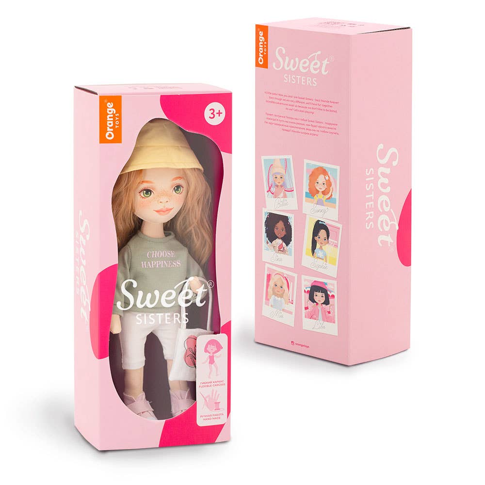 ENSEMBLE CADEAU : Poupée Sunny Sweat-shirt + Chaussures/accessoires