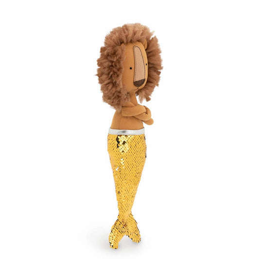 Peluche en coton, Simón Le Lion : Sirène-29cm-3+