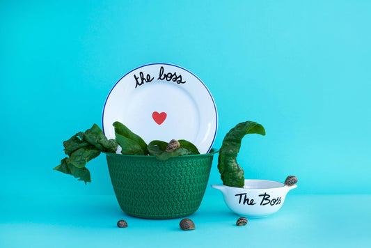 Assiette LA FAMILLE S'ÉCLATE - The Boss