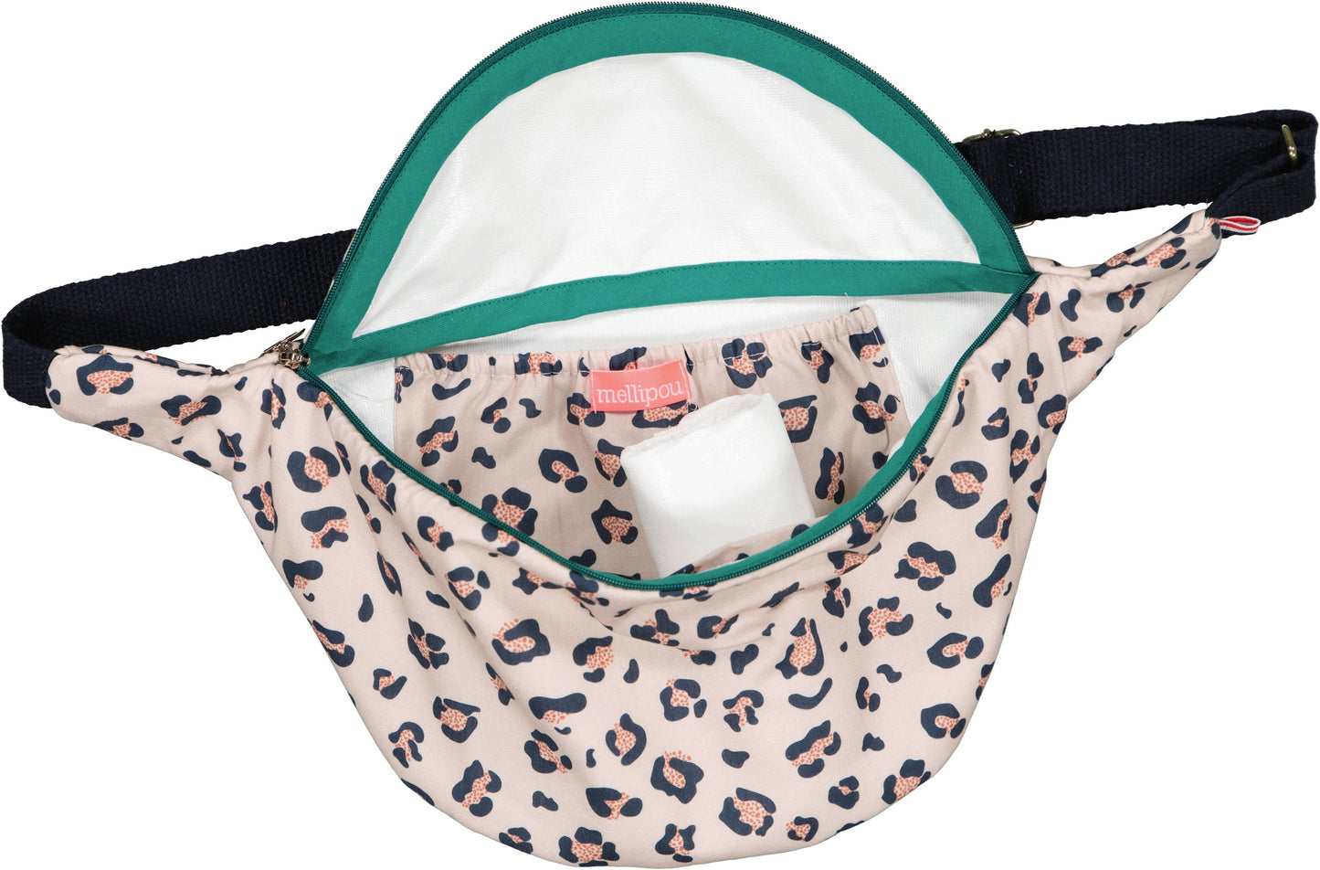 Sac banane à langer - All over Léopard