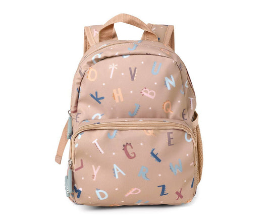 Sac à dos enfant Lettres de l'Alphabet Rigolotes