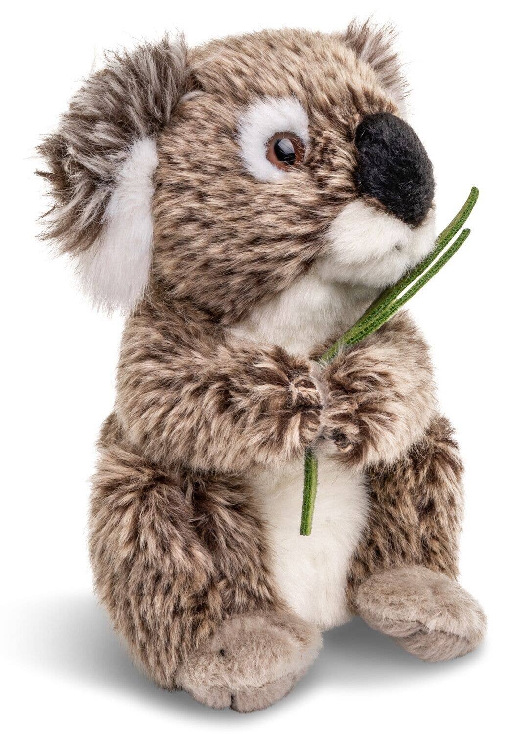 Peluche Koala avec feuille d'Eucalyptus