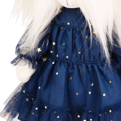 Poupée chien Lucky Mimi : Ciel étoilé - 38 cm