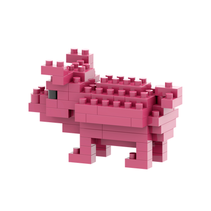 Carte postale BRIXIES cochon porte-bonheur