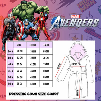 Marvel Dressing Gown – Avengers