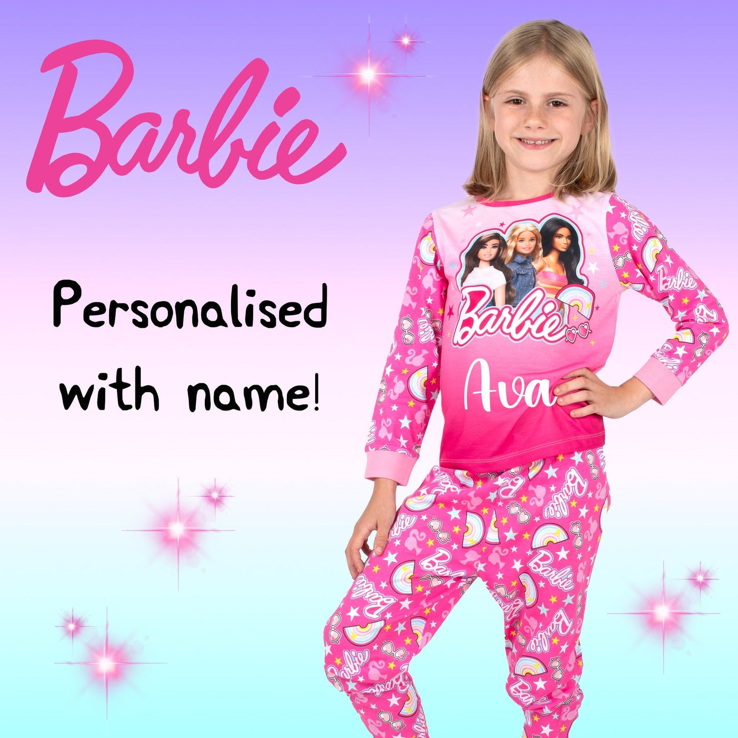 Barbie Pyjama-rose