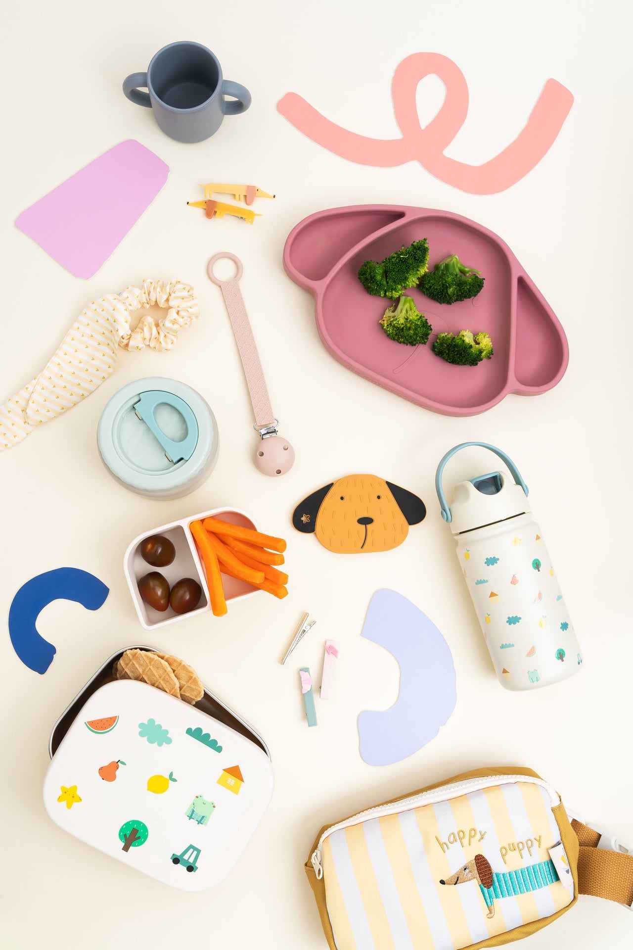 Boîte à Lunch en Acier Inoxydable avec compartiments pour enfants
confettis