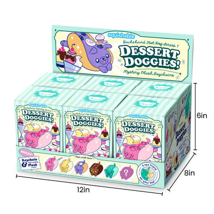 Blind Box Squishable – Dessert Doggies Série 1
