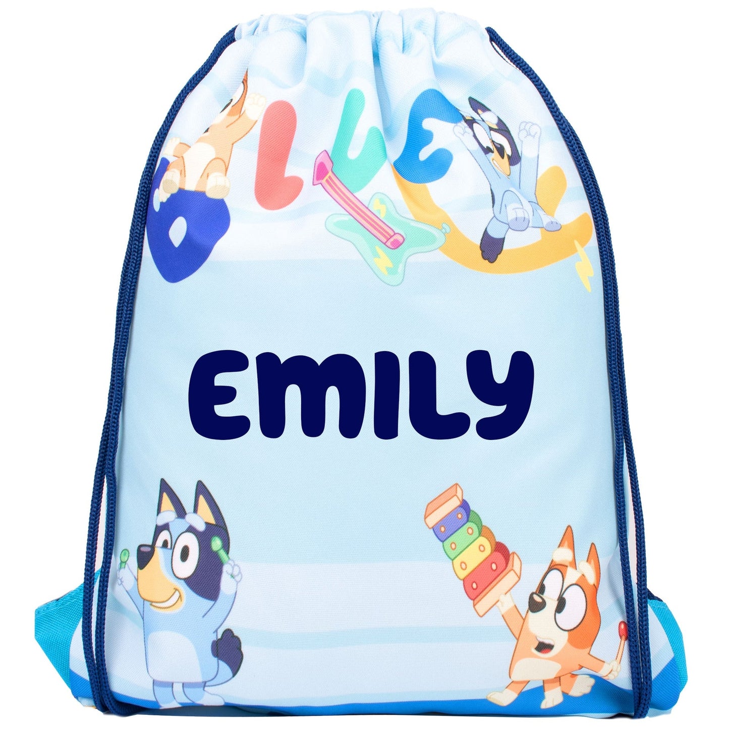 Sac à cordon – Bluey ( bleu )