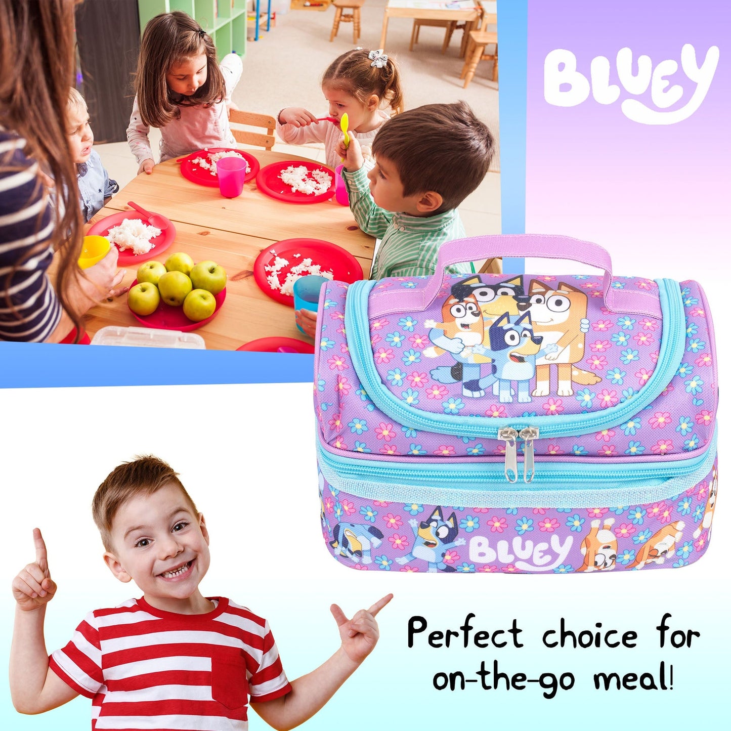Sac repas – Bluey Multi
