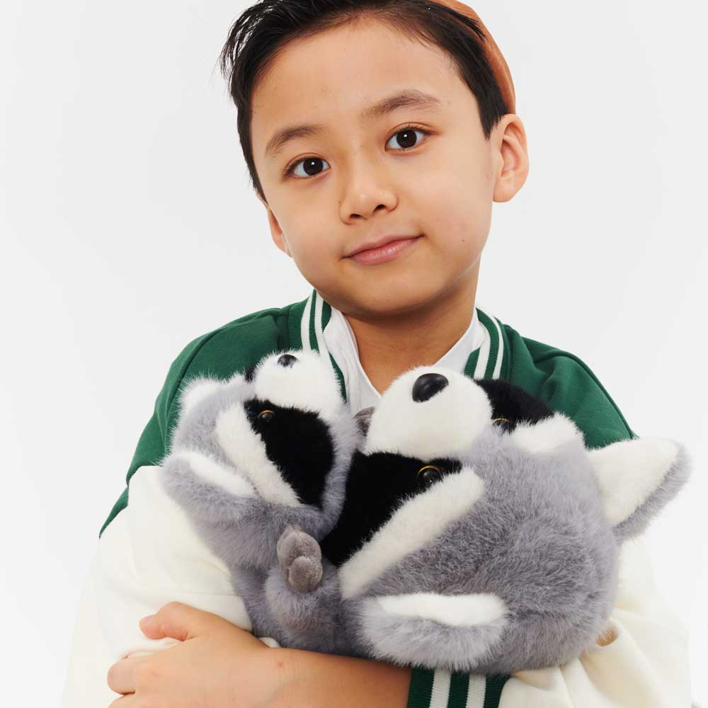 Peluche The Softest Raton laveur (38cm)