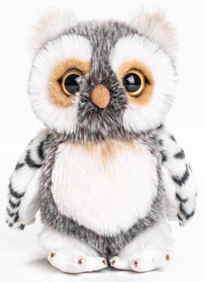 Peluche Hibou (gris-blanc)