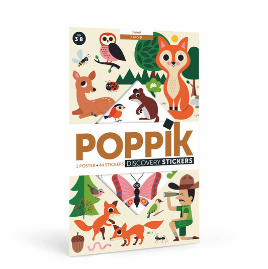 Forest - Poster en stickers - Discovery 3 +