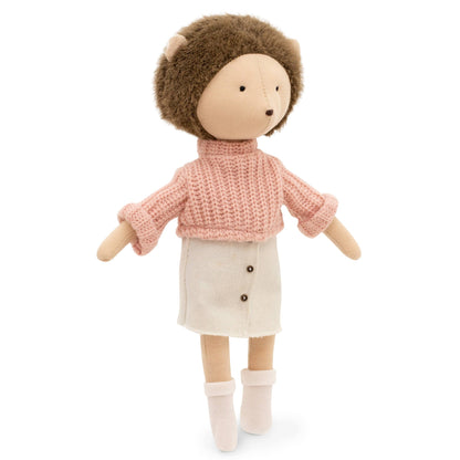Peluches Henry le hérisson : jupe en jean 29 cm 0+