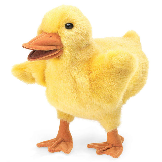 Marionnette à main Canard Jaune Folkmanis réaliste