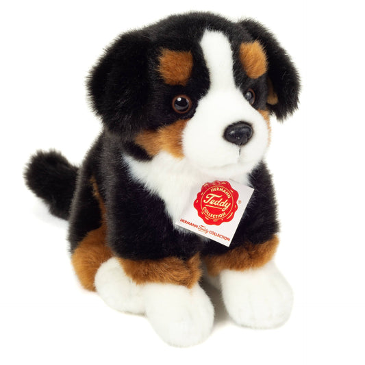 Peluche Bouvier Bernois assis