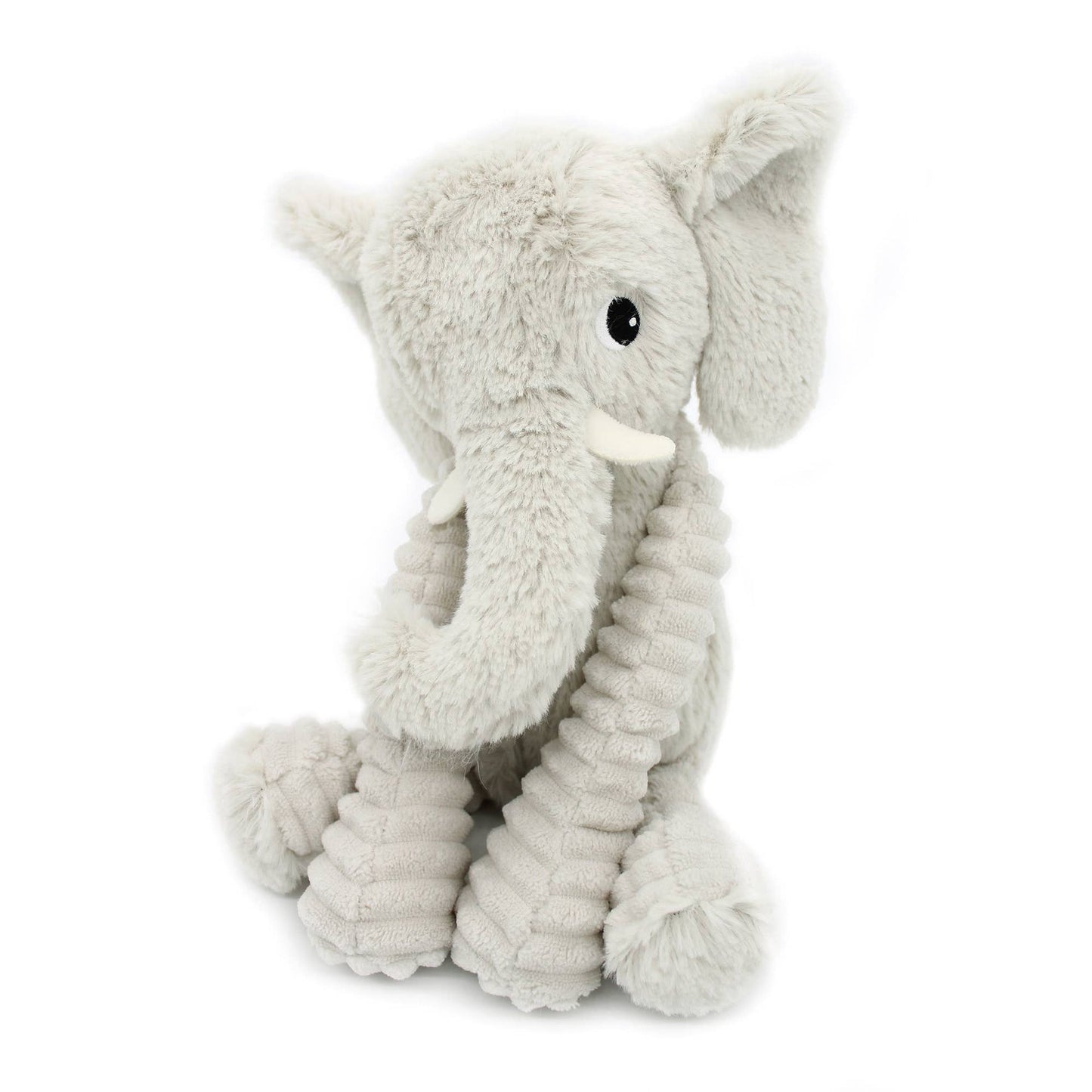 Peluche éléphant Dimoitou maman et son bébé gris clair – Les Ptipotos