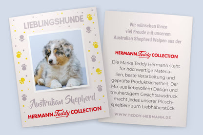 Peluche chiot berger Australien