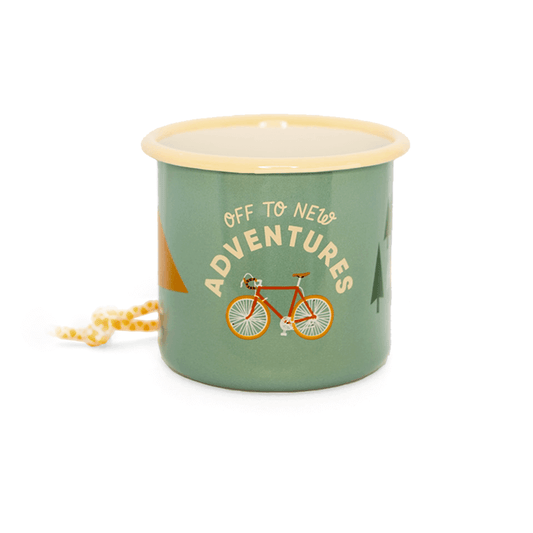 Tasse en émail “Bike Adventure”