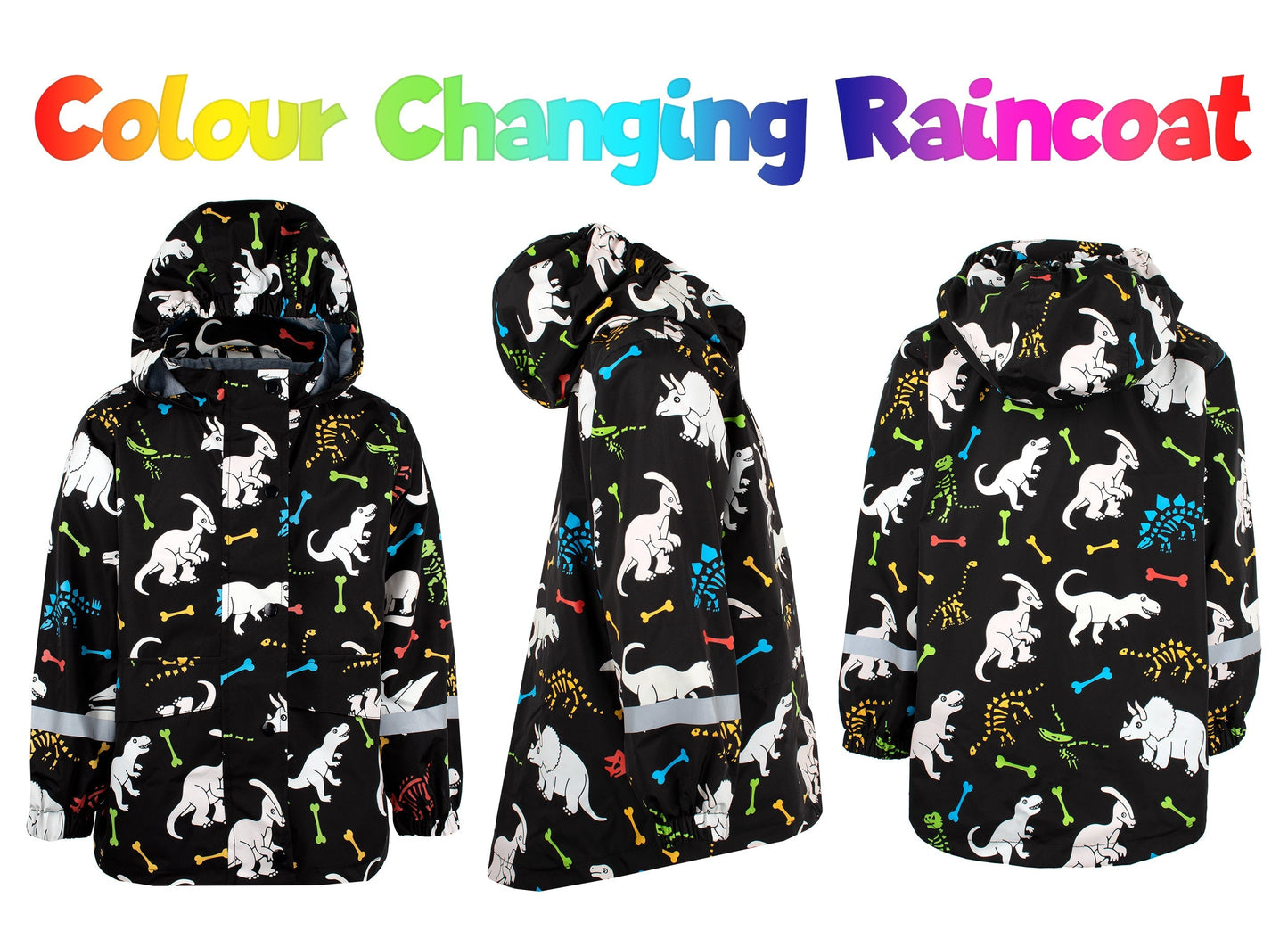 Raincoat – dinosaure Bones
