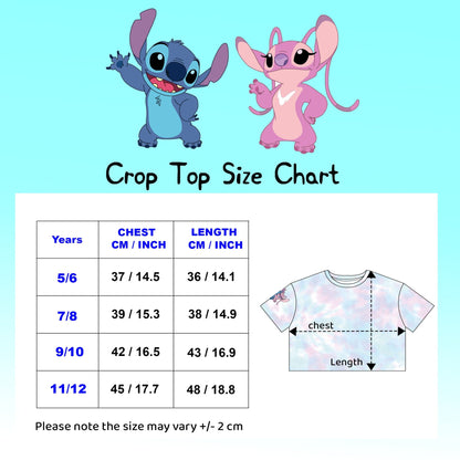 Crop top Stitch – Tie Dye