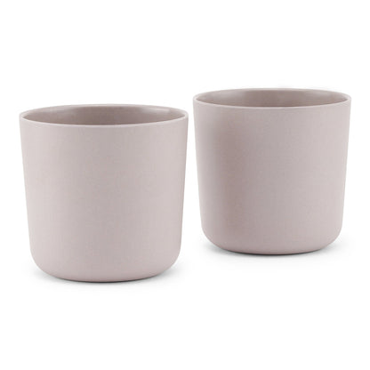 Placa, taza, taza y cubiertas de bambú de Lille Vilde
