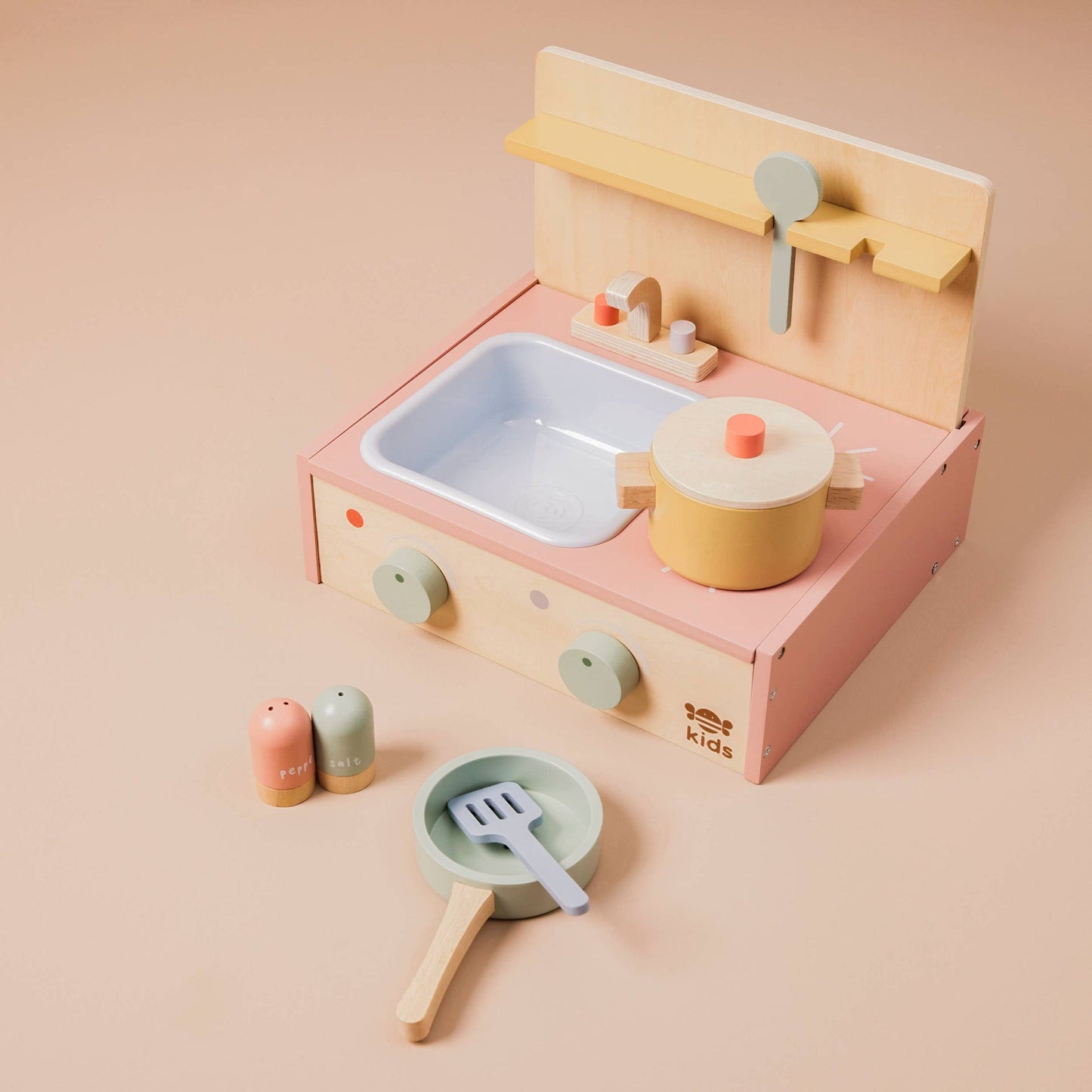 Article Enfant Cuisine avec Dessus de Table pour Enfants (FSC) en Bois Just Bee Kids