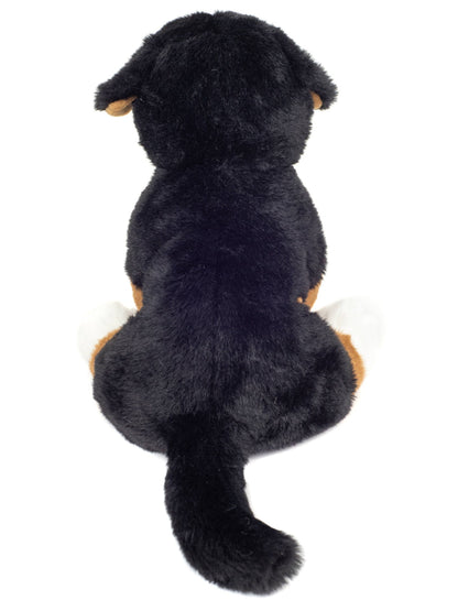 Peluche Bouvier Bernois assis