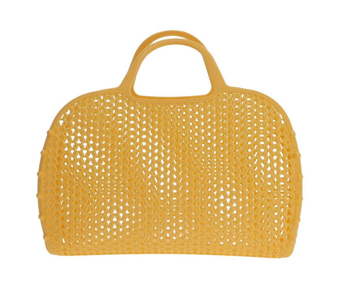 Sac Rétro Vintage Jaune Soleil