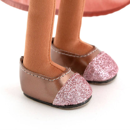 Poupée Tina en robe rose à sequins - 32 cm