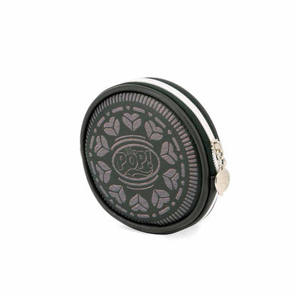 Porte-Monnaie Rond Oh My Pop! « Black Cookie » – Brun