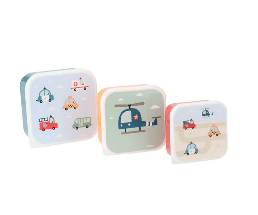 3 Boîtes Déjeuner Voitures